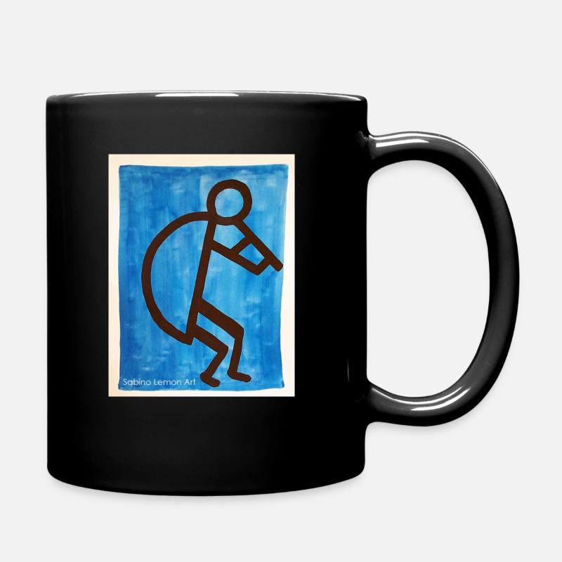 Sabino Lemon ART Thés - Mug uni - noir