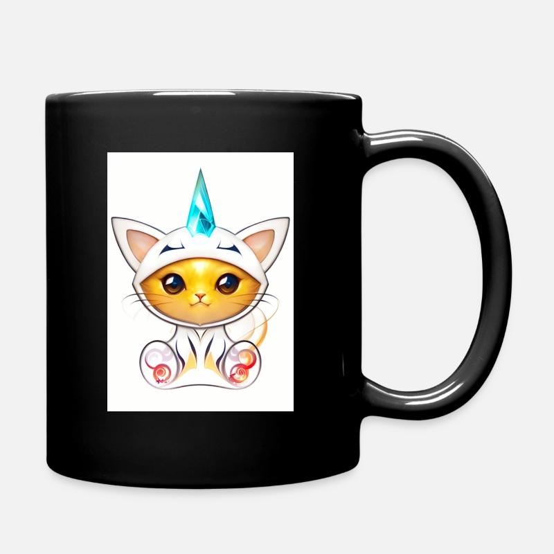 Cat unicorn - Mug uni - noir