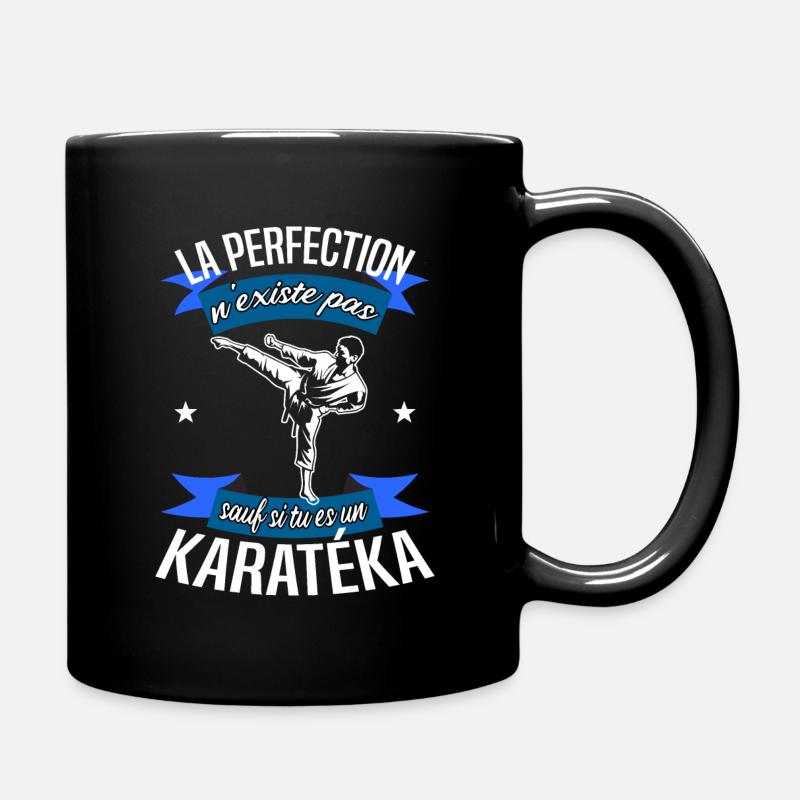 Karatéka cadeau humour karaté et karatéka - Mug uni - noir