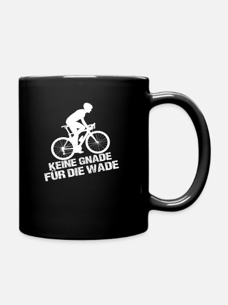 Fahrrad - Tasse einfarbig - Schwarz