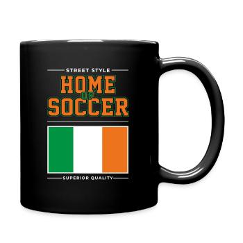 Le berceau du football - Mug uni - noir - Droite