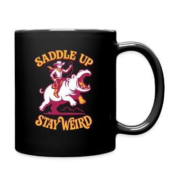 Rodéo Rébellion - Mug uni - noir - Droite