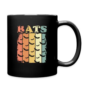Bats Bat - Full Colour Mug - black - Right