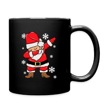 Santa Claus Dabbing Santa Christmas Gift - Full Colour Mug - black - Right