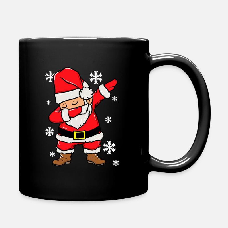 Santa Claus Dabbing Santa Christmas Gift - Mug uni - noir