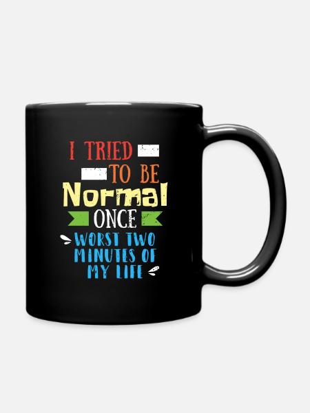 Citation drôle - Mug uni - noir