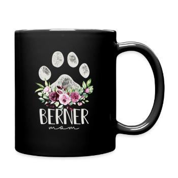 Chien de montagne bernois - Mug uni - noir - Droite