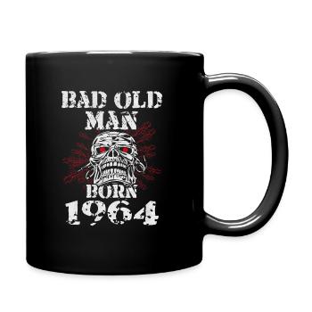 Méchant vieux homme 1964 Naissance cadeau anniversaire - Mug uni - noir - Droite