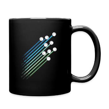 Padel Padel Player Padeltennis Tennis Balls Paddle - Full Colour Mug - black - Right