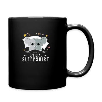 Official Sleepingshirt Pajamas Koala Funny - Full Colour Mug - black - Right