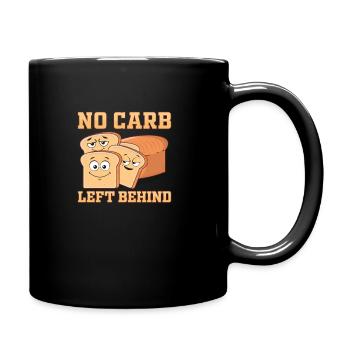 Pas de glucides laissés derrière le sandwich - Mug uni - noir - Droite