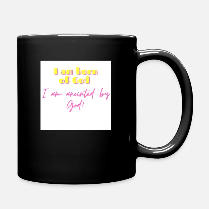 Christlicher Shop - Tasse einfarbig - Schwarz