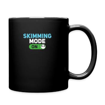 Mode écumoire sur le service amusant Pool Guy - Mug uni - noir - Droite