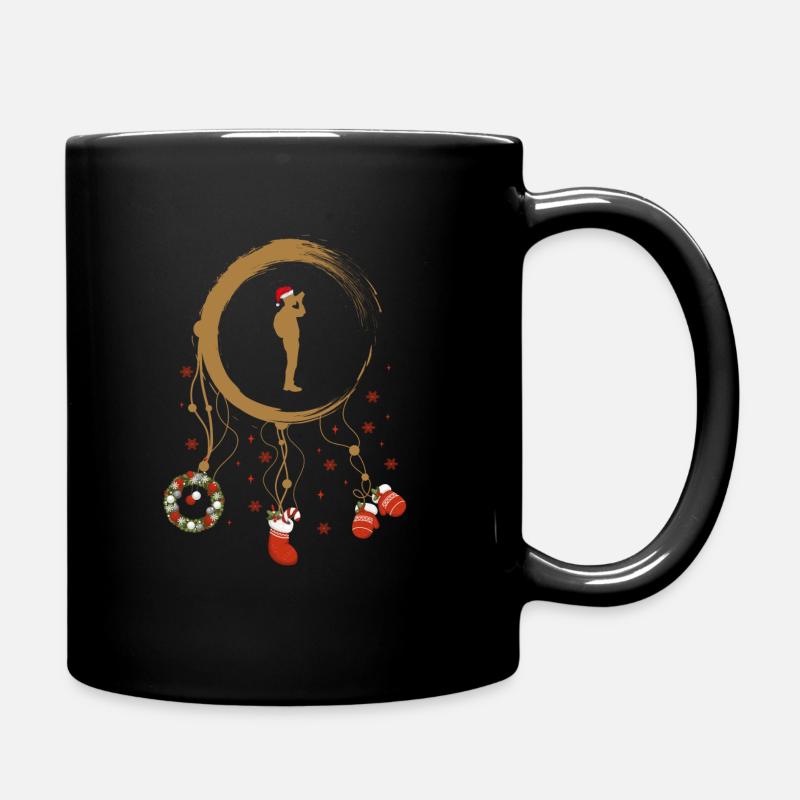 Fotograf Weihnachten Weihnachtstraumfänger - Tasse einfarbig - Schwarz