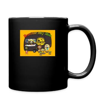 Chez-Shou Afro Caribbean Food Truck - Mug uni - noir - Droite