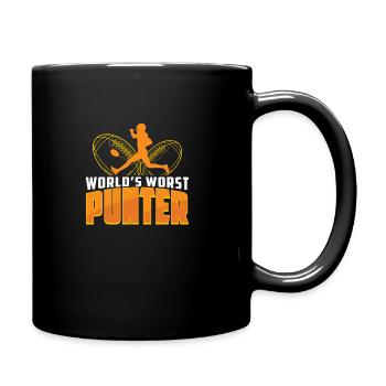 Lustige Fußball-Schlechter für einen speziellen - Tasse einfarbig - Schwarz - Rechts