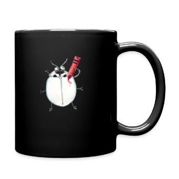 Asian ladybird - Full Colour Mug - black - Right