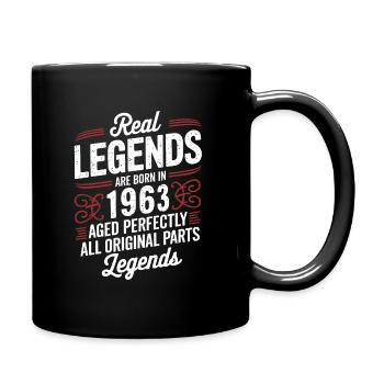 63e Anniversaire Septembre 1963 - Mug uni - noir - Droite