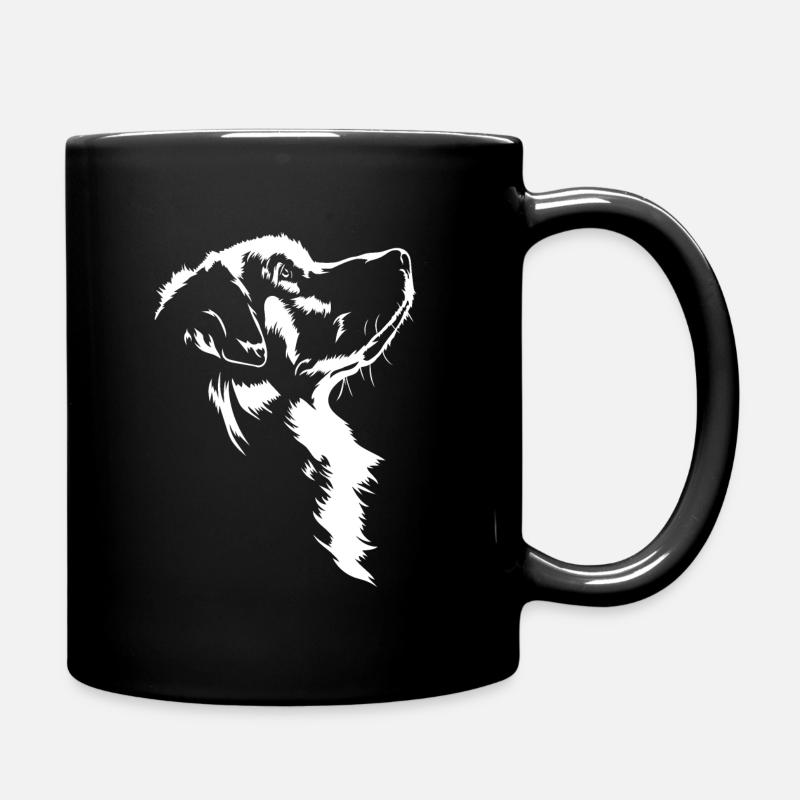 Bouvier des Pyrénées Chiens Grands Pyrénées Wilsigns - Mug uni - noir