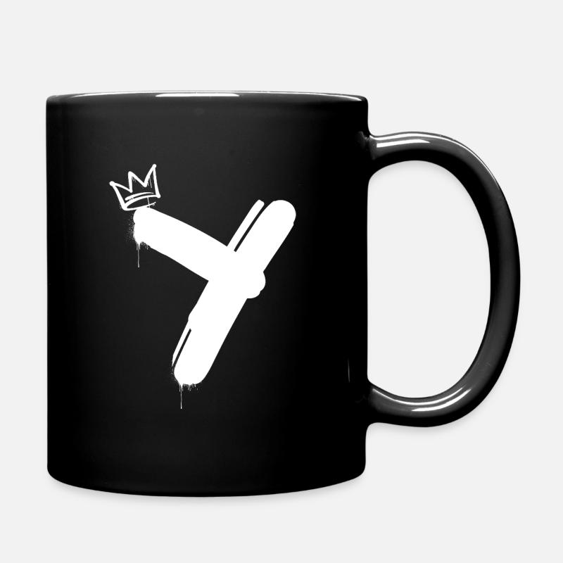 Y - Full Colour Mug - black