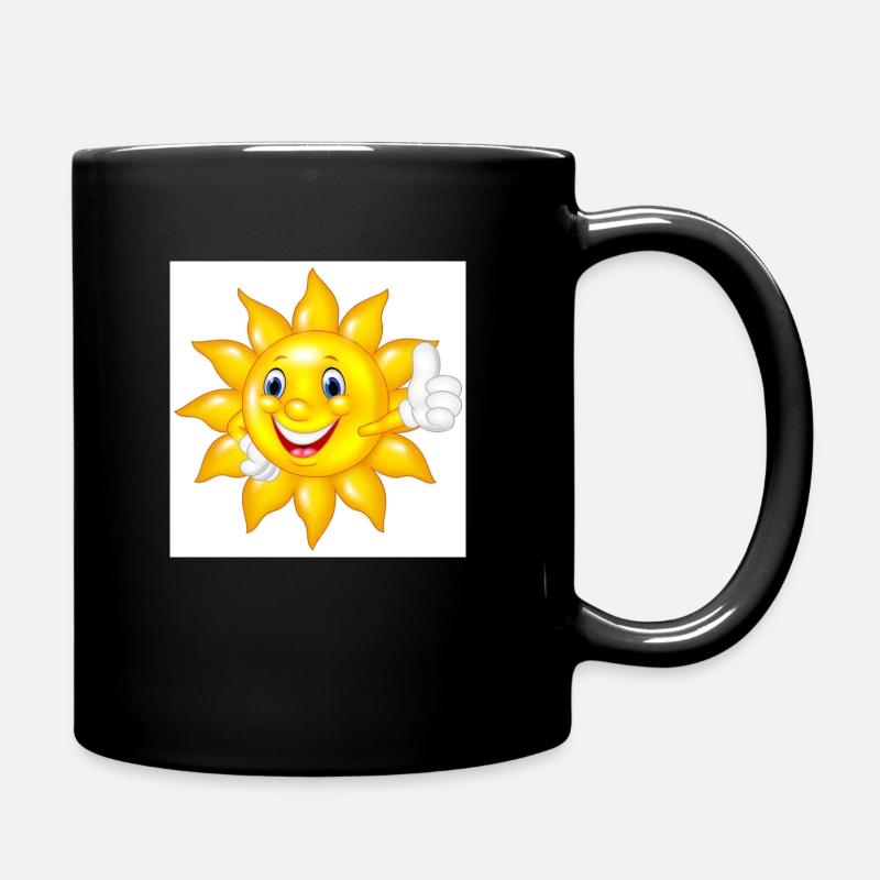 soleil soleil paradis - Mug uni - noir