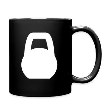 Kettle , sport weight 02 - Full Colour Mug - black - Right