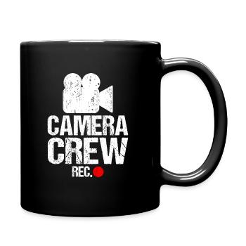 Camera Produktion Crew Rec - Tasse einfarbig - Schwarz - Rechts
