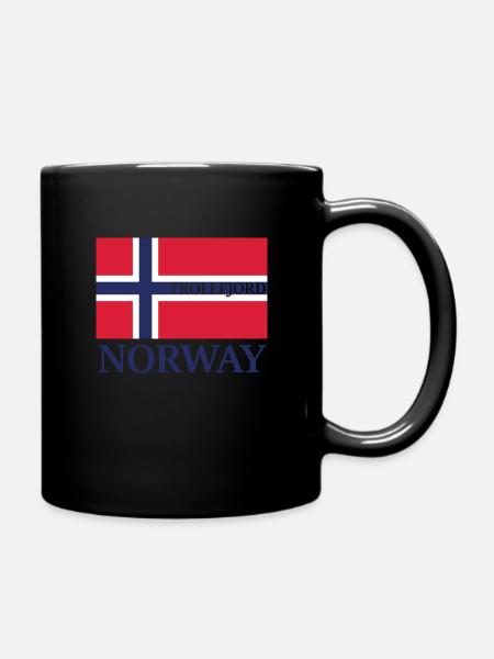 Norvège Trollfjord Scandinavie Fjords Vacances - Mug uni - noir