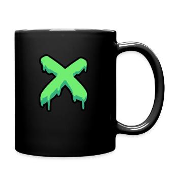 Croix Verte - Mug uni - noir - Droite