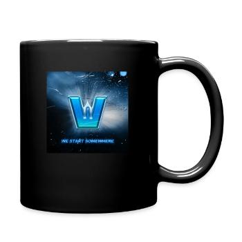 WSSE - Tasse einfarbig - Schwarz - Rechts