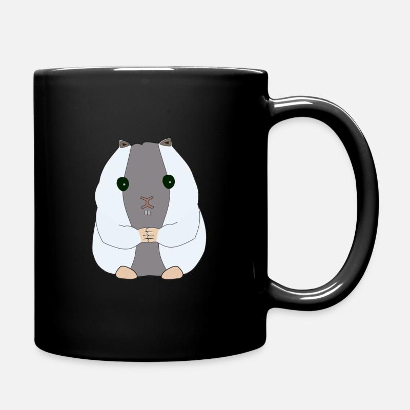 Hamster, Bindung Mensch & Tier, Valentinstag - Tasse einfarbig - Schwarz