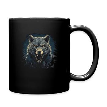 Mythe du chien-loup-garou, Cerberus, Hellhound - Mug uni - noir - Droite