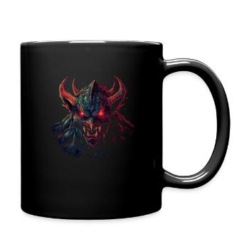 Monster Monster Demon Devil Vampire Guhl Zombie - Mug uni - noir - Droite