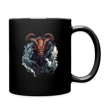 Monster Monster Demon Devil Vampire Guhl Zombie - Mug uni - noir - Droite