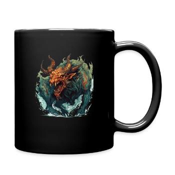 Monster Monster Demon Devil Vampire Guhl Zombie - Mug uni - noir - Droite