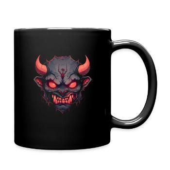 Monster Monster Demon Devil Vampire Guhl Zombie - Mug uni - noir - Droite