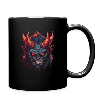 Monster Monster Demon Devil Vampire Guhl Zombie - Mug uni - noir - Droite