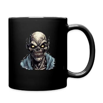 Monster Monster Demon Devil Vampire Guhl Zombie - Full Colour Mug - black - Right