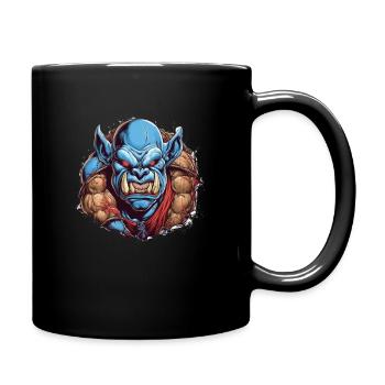 Monster Monster Demon Devil Vampire Guhl Zombie - Mug uni - noir - Droite