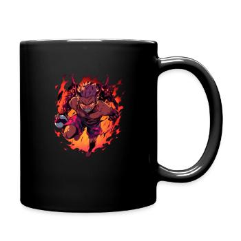 Monster Monster Demon Devil Vampire Guhl Zombie - Full Colour Mug - black - Right