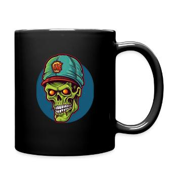 Monster Monster Demon Devil Vampire Guhl Zombie - Full Colour Mug - black - Right