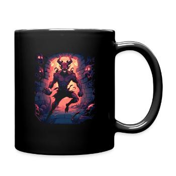 Monster Monster Demon Devil Vampire Guhl Zombie - Mug uni - noir - Droite