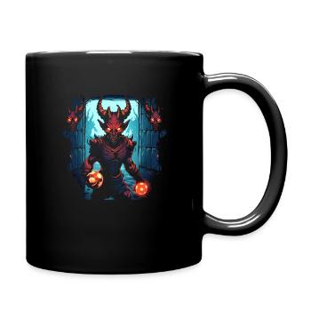 Monster Monster Demon Devil Vampire Guhl Zombie - Mug uni - noir - Droite