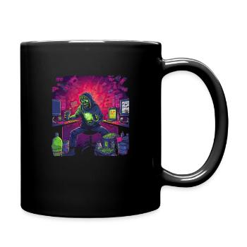 Monster Monster Demon Devil Vampire Guhl Zombie - Mug uni - noir - Droite