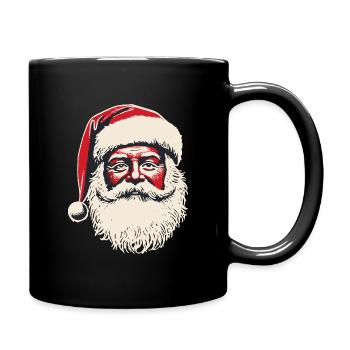 La magie de Noël avec le Père Noë - Mug uni - noir - Droite