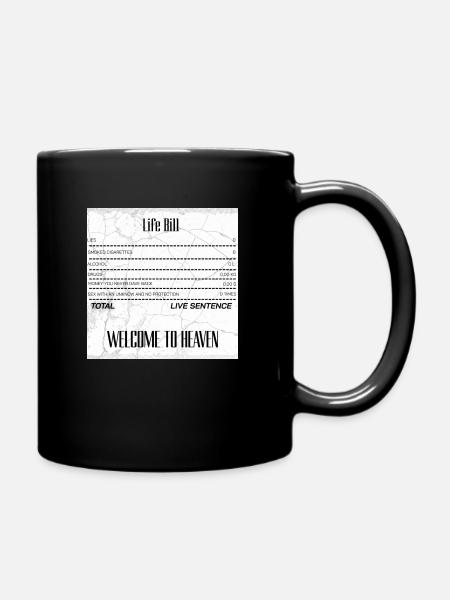 LIVE BILL 5 - Full Colour Mug - black