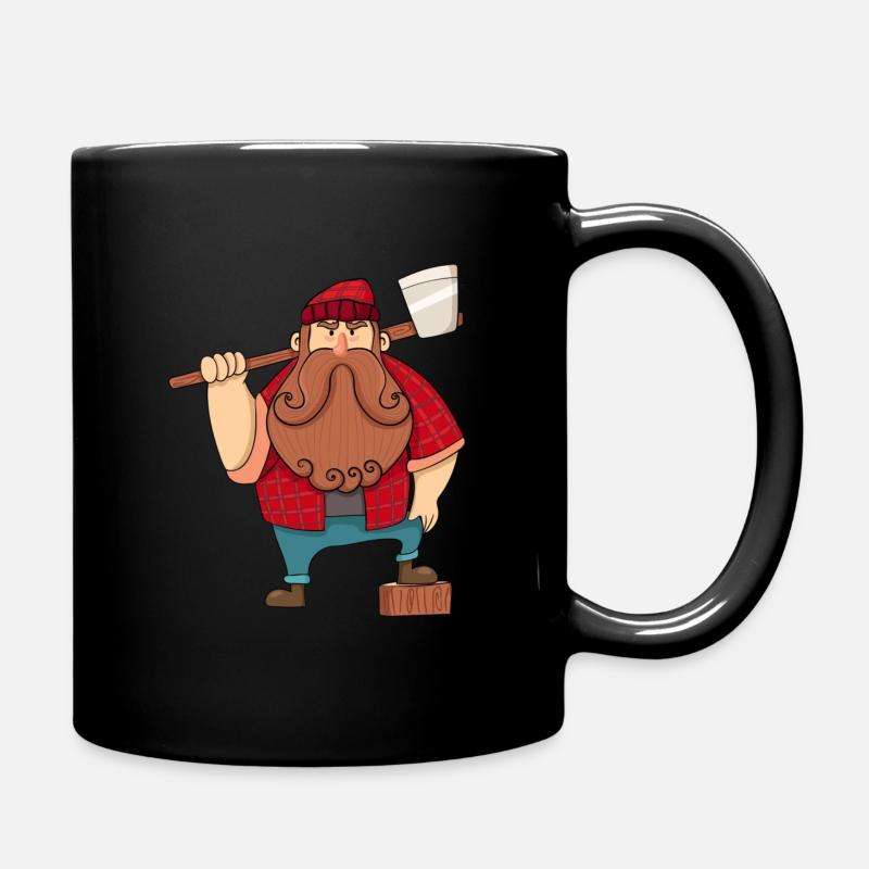 Bûcheron Bûcheron Bif - Mug uni - noir
