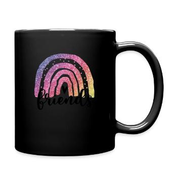 friends - Tasse einfarbig - Schwarz - Rechts