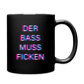 Hardtekk Tekk - Tasse einfarbig - Schwarz - Rechts