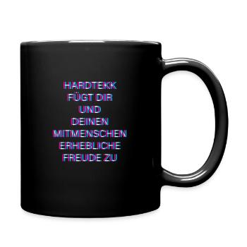Hardtekk Tekk - Tasse einfarbig - Schwarz - Rechts